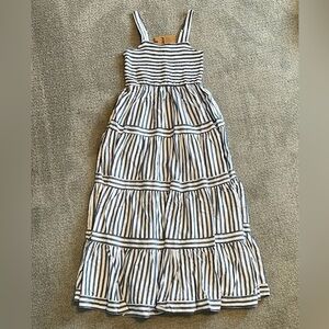 FarWest Women's Smocked Bodice
Beach Tiered Dress